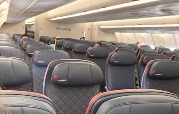 empty flight to japan